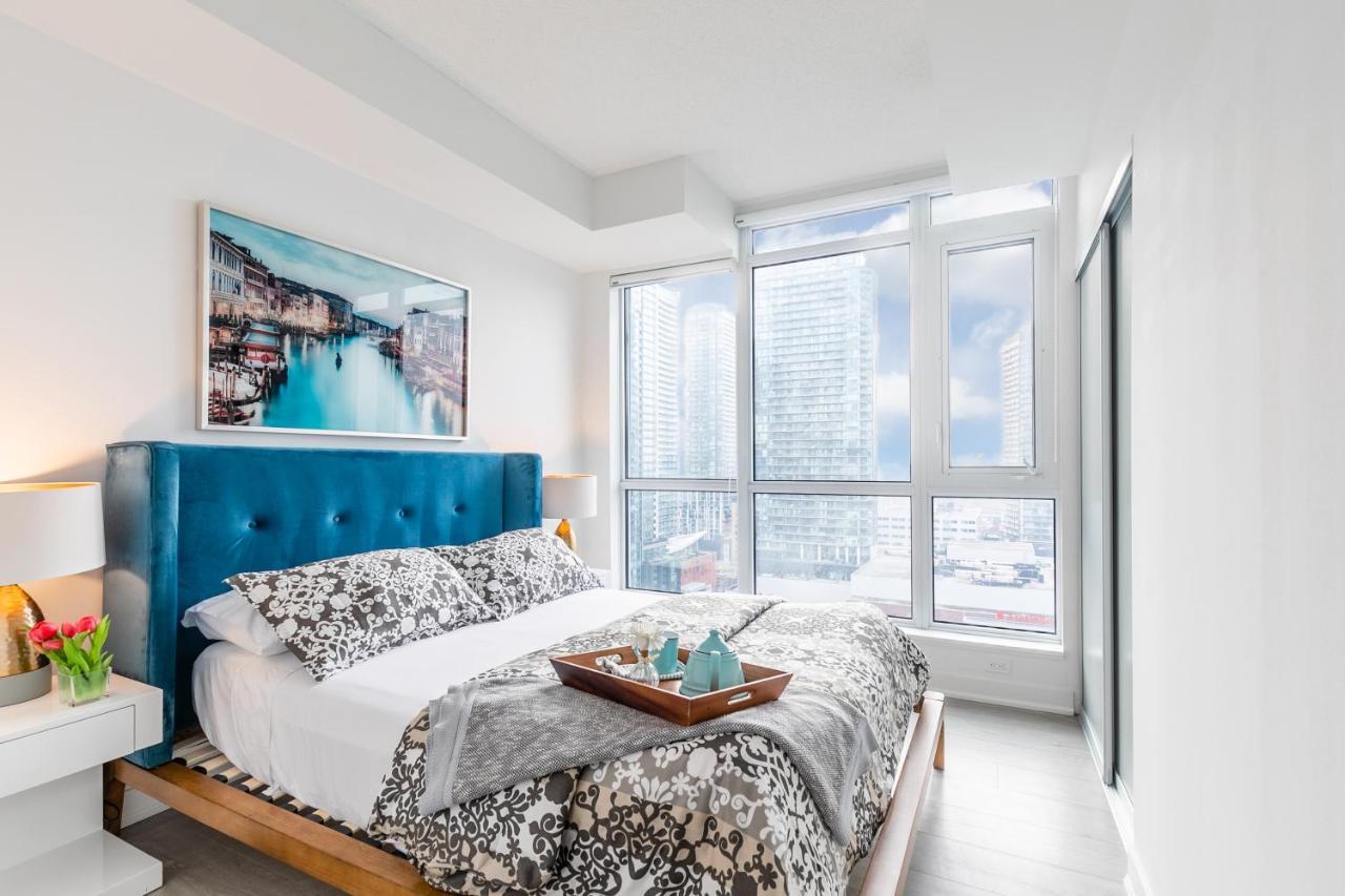 Luxury 2 Bedroom In The Heart Of Entertainment District W/ Cn Tower View Toronto Extérieur photo