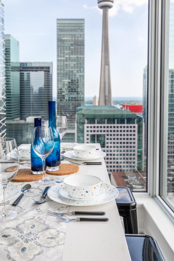 Luxury 2 Bedroom In The Heart Of Entertainment District W/ Cn Tower View Toronto Extérieur photo